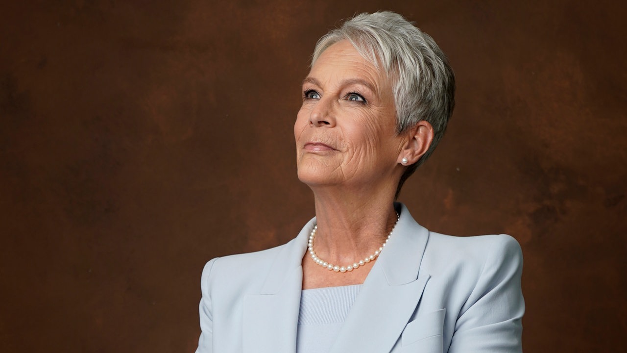 Porträt von Jamie Lee Curtis im Februar 2023