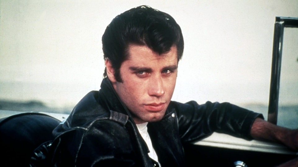 John Travolta 1978 in dem Film "Grease"
