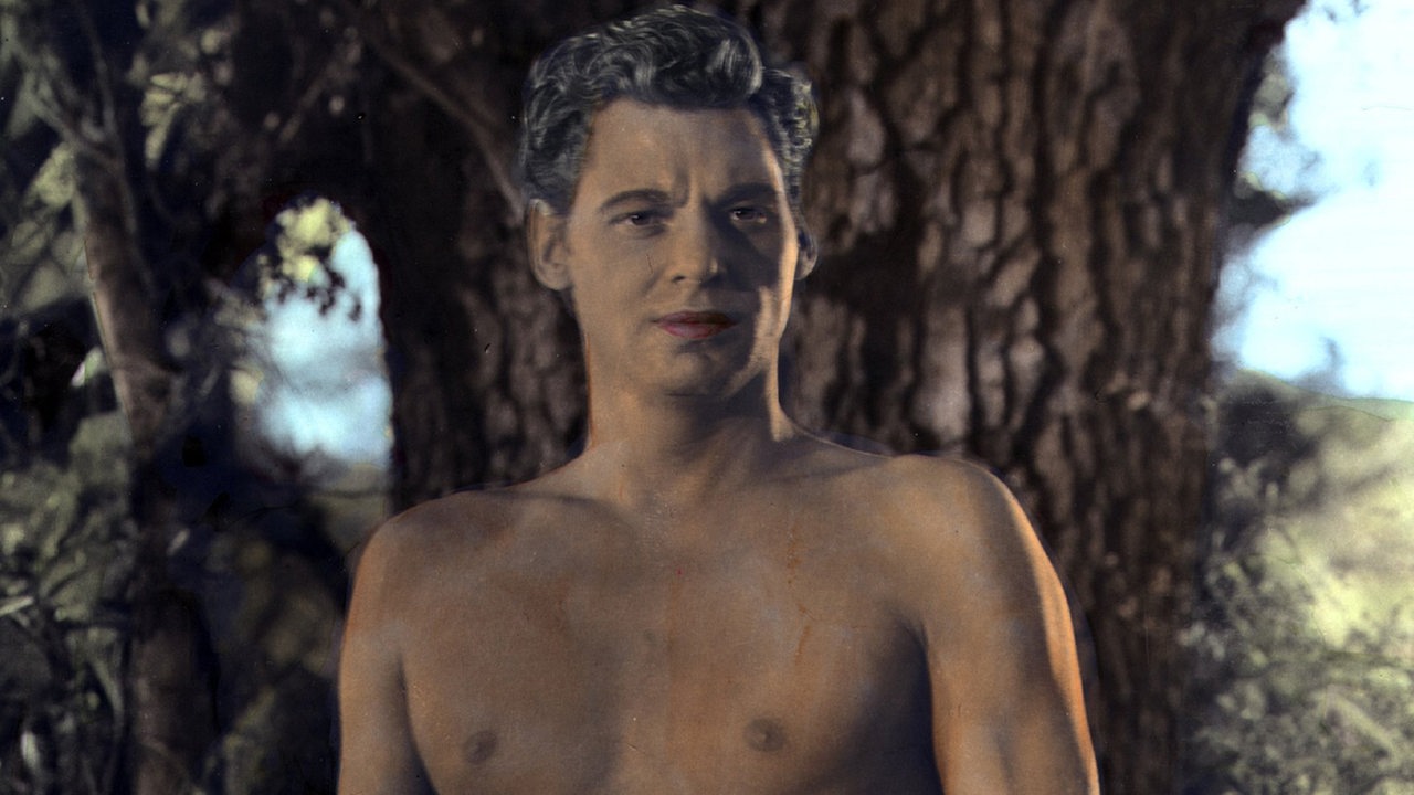Johnny Weissmüller 1932 als Tarzan 