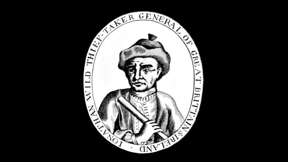 Zeitgenössisches Porträt von Jonathan Wild (1663-1725)