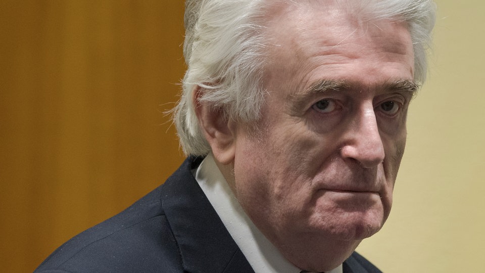 Radovan Karadžić am 20. März 2019 vor dem Internationalen Kriegstribunal in Den Haag (Archivbild)