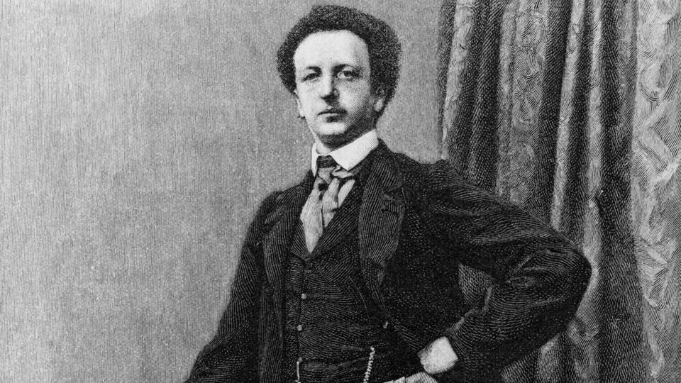Ferdinand Lasalle, Gründer der sozialdemokratischen Bewegung, auf einem zeitgenössischen Holzstich