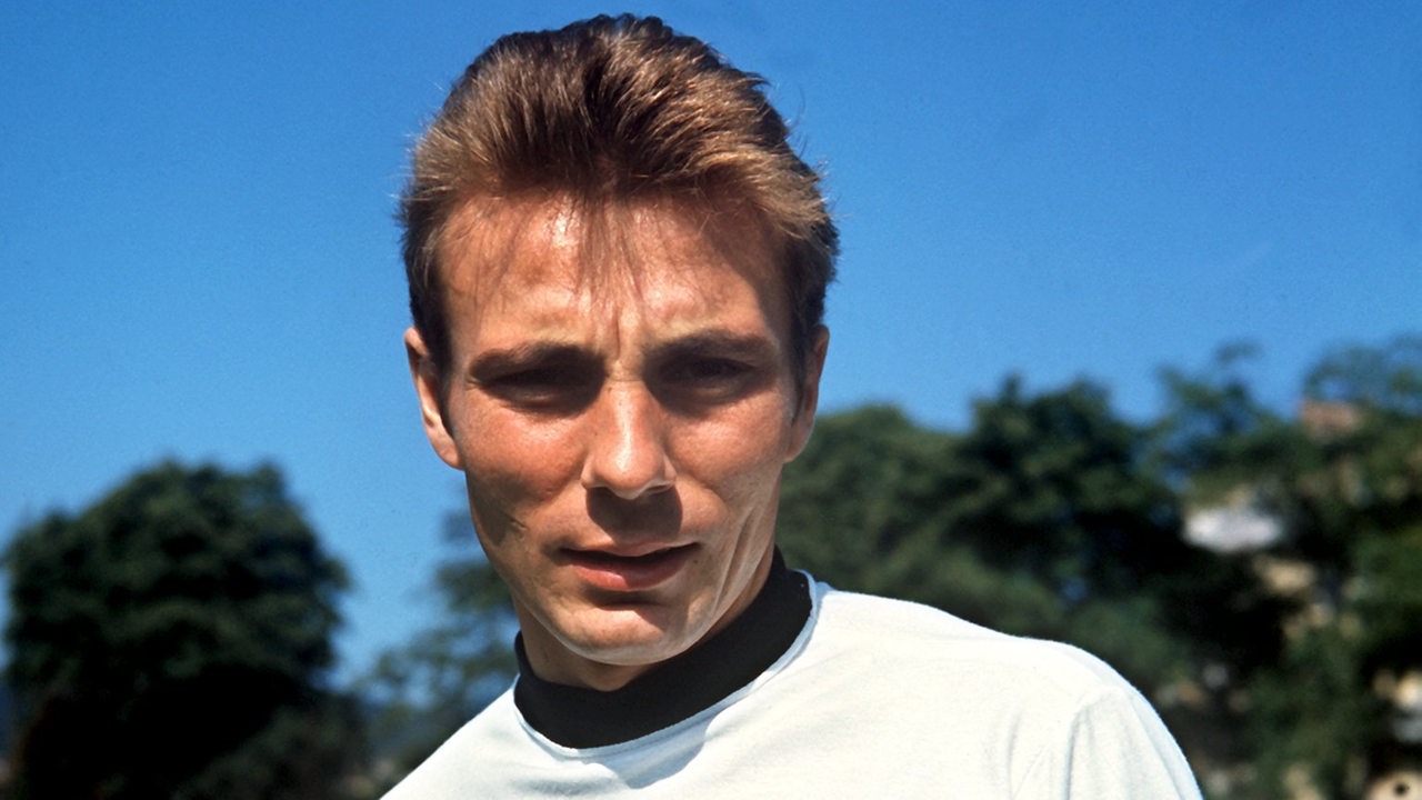 Fußball-Nationalspieler Reinhard "Stan" Libuda am 20. September 1969