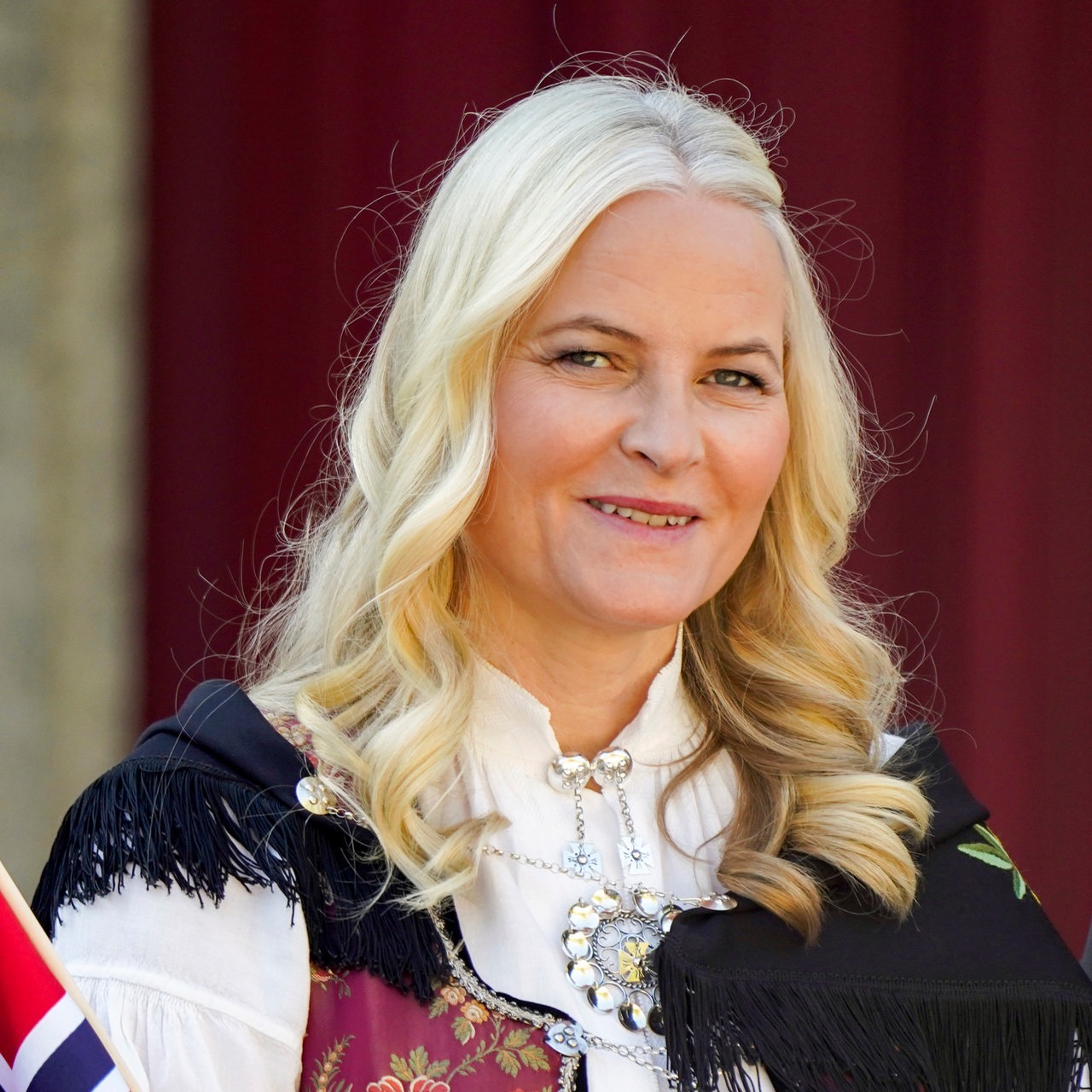 Porträt der norwegischen Kronprinzessin Mette-Marit.