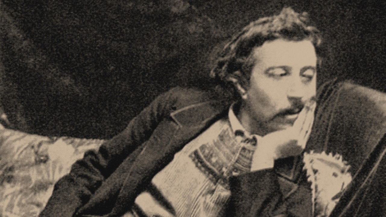 Fotografie: Der Maler Paul Gauguin posiert 1891 in seinem Atelier