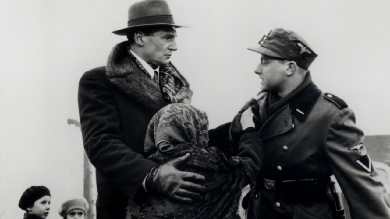 Filmszene aus "Schindlers Liste" mit Liam Neeson