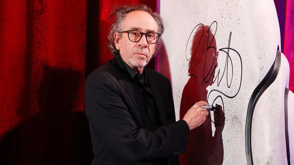 Porträt von Tim Burton 2023