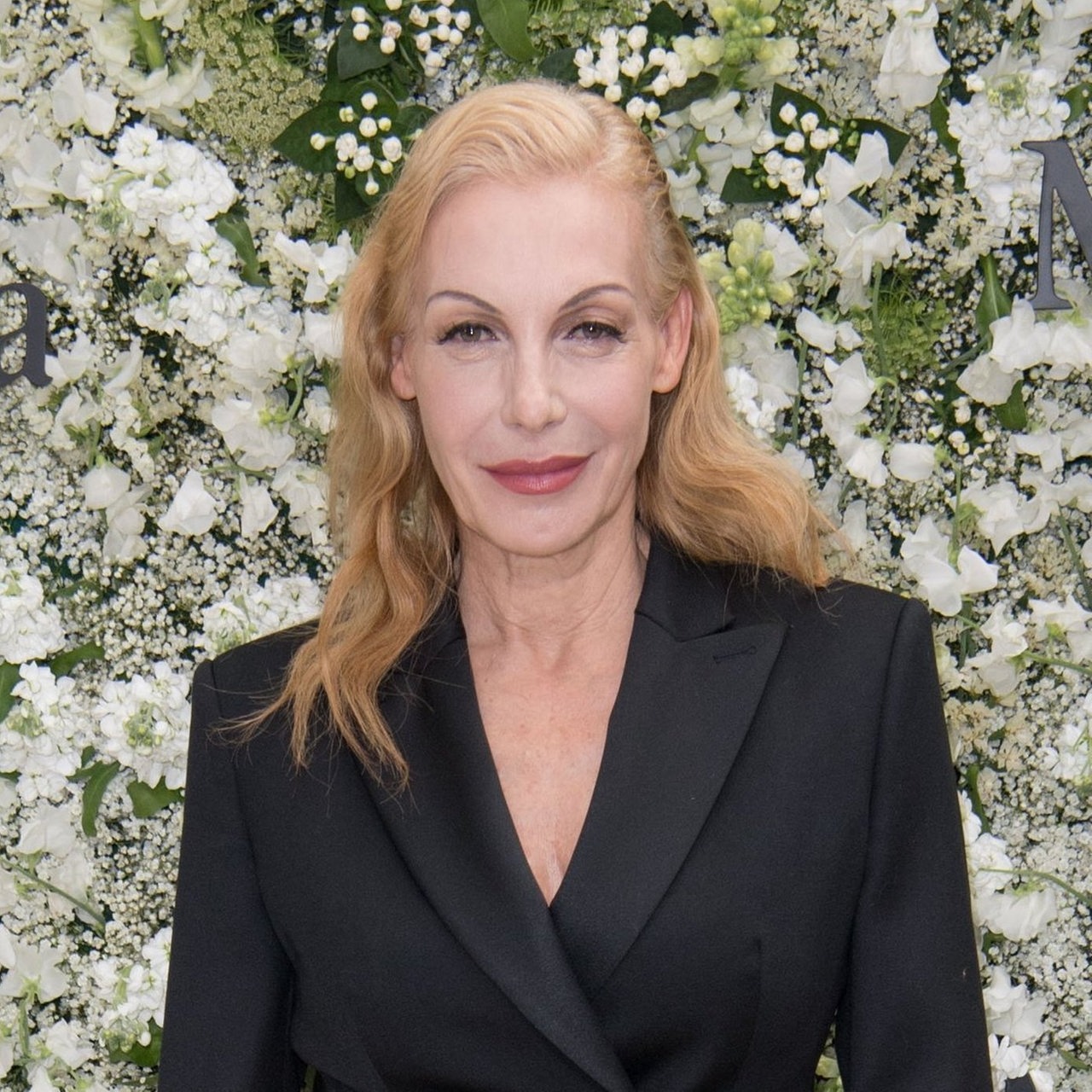 Ute Lemper, Musicaldarstellerin, Sängerin und Schauspielerin, kommt zur Vorstellung der neuen Max Mara Resort-Kollektion 2020 im Neuen Museum.