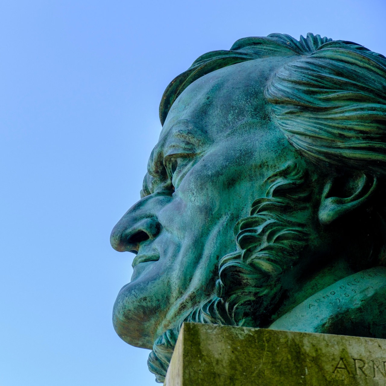 Büste von Richard Wagner