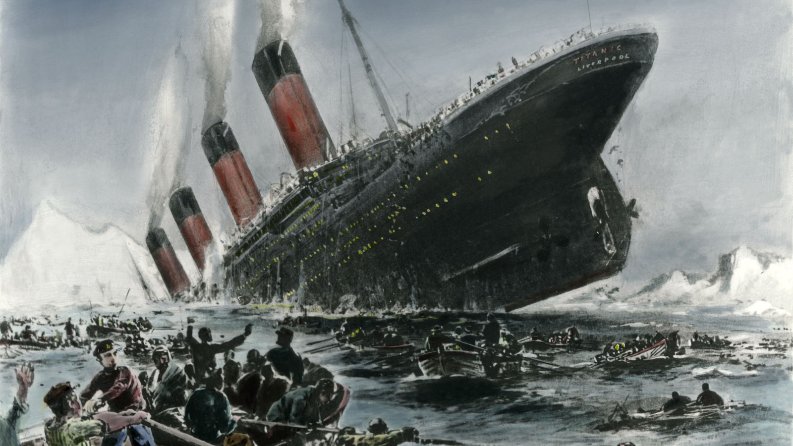 Untergang der Titanic / Stoewer